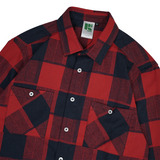 Russ Shirt Kemeja Flanel Tangan Panjang Steppen Red