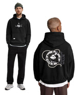 Sweater Hoodie Fleece Mickeyhoodie03 Black