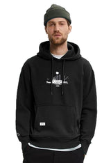 Sweater Hoodie Fleece Mickeyhoodie03 Black