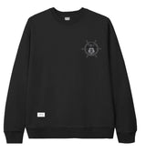 Sweater Crewneck Fleece Mickeycn01 Black