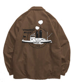 Jacket Polyester Mickeycj01 Brown