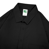 Shirt Poplin Porta Ls Black