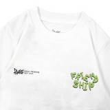 Russ Kids Tshirt Combed 30S Kids Friendship Broken White