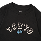 Russ Kids Tshirt Combed 30S Kids Tokyo Night Black