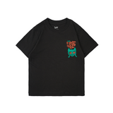 Russ Kids Tshirt Combed 30S Kids Planes Black