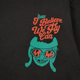 Russ Kids Tshirt Combed 30S Kids Planes Black