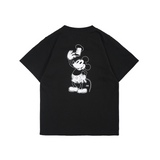 Russ Kids Tshirt Combed 30S Kids Mickeyss01Rk Black