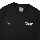 Russ Kids Tshirt Combed 30S Kids Mickeyss01Rk Black