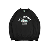Sweater Crewneck Fleece Astoria Black