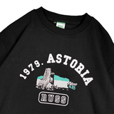 Sweater Crewneck Fleece Astoria Black