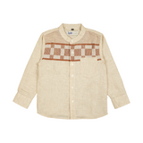 Russ Kids Shirt Koko Long Sleeve Kids Shatar Ls Brown