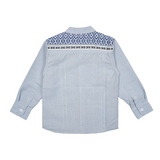 Russ Kids Shirt Koko Long Sleeve Kids Ayin Blue