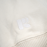 Sweater Hoodie Fleece Oldskull Broken White