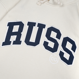 Sweater Hoodie Fleece Oldskull Broken White