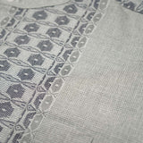 Faqqa Koko Motif Shirt Long Sleeves Grey