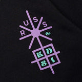 Russ Kids Tshirt Combed 30S Kids Growth Black