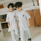 Russ Kids Shirt Koko One Set Kids Kamels Set Light Brown