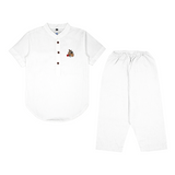 Russ Kids Shirt Koko One Set Kids Kamels Set White