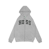 Sweater Hoodie Zipper Fleece Mosh Misty