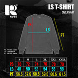 Tshirt Long Sleeves Oversized Cotton 16S Oe Buzz T03 White