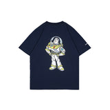 Russ Kids Tshirt Combed 30S Kids Cr Buzz Kids 02 Navy Blue