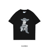 Russ Kids Tshirt Combed 30S Kids Woody Kids 02 Black