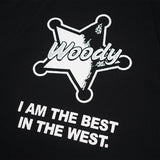 Russ Kids Tshirt Combed 30S Kids Woody Kids 02 Black