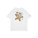Russ Kids Tshirt Combed 30S Kids Woody Kids 01 Broken White