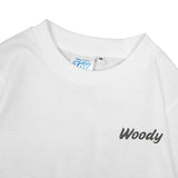 Russ Kids Tshirt Combed 30S Kids Woody Kids 01 Broken White
