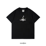 Russ Kids Tshirt Combed 30S Kids Mickeyss03Rk Black