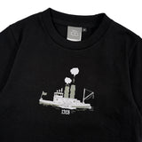 Russ Kids Tshirt Combed 30S Kids Mickeyss03Rk Black