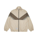 Jacket Parasut Wrinkle Indiana Cream