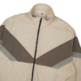Jacket Parasut Wrinkle Indiana Cream