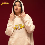 Sweater Hoodie Fleece Spiderman Sweater Hoodie 01 White