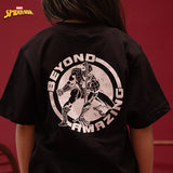 Russ Kids Tshirt Combed 30S Kids Russpiderman Ss 01 Black