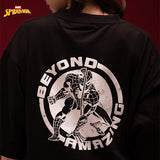 Tshirt Oversized Cotton 16S Oe Russpiderman Ss Ss Tee 02 Black