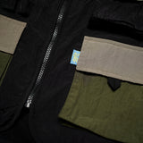 Russ Kids Jacket Parasut Wrinkle Kids Kyujo Black