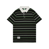 Poloshirt Rugby Combed 24S Bobsky Black