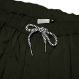 Pants Short Parasut Wrinkle Nice Dark Green