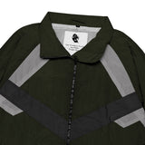 Jacket Parasut Wrinkle Rammo Dark Green