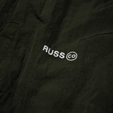 Jacket Parasut Wrinkle Rammo Dark Green