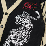 Sweater Cardigan Rajut Prosper Black