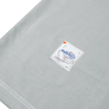 Tshirt Oversized Cotton 16S Oe Hemming Light Grey