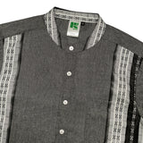 Russ Kemeja Koko Pria Tangan Pendek Attaf Black