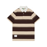 Poloshirt Rugby Combed 24S Author Brown