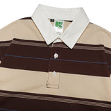 Poloshirt Rugby Combed 24S Author Brown