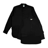 Russ Kids Kemeja Koko Qurta Tangan Panjang Mahir Black