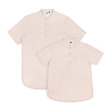 Russ Kids Kemeja Koko Qurta Tangan Pendek Alta Cream