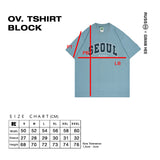 Tshirt Oversized Cotton Combed 16S Blunts Brown