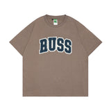 Tshirt Oversized Cotton Combed 16S Blunts Brown